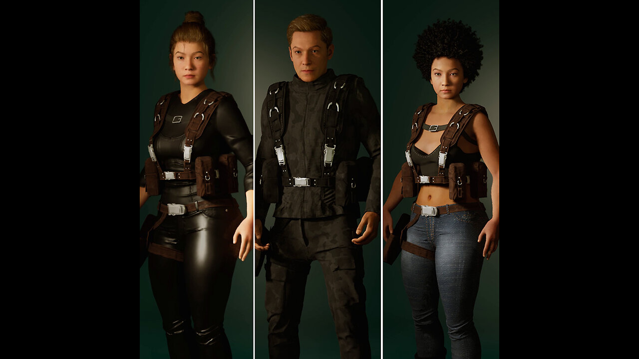 Metahuman modular Action Hero outfits Tutorial (Download Link In The Description)