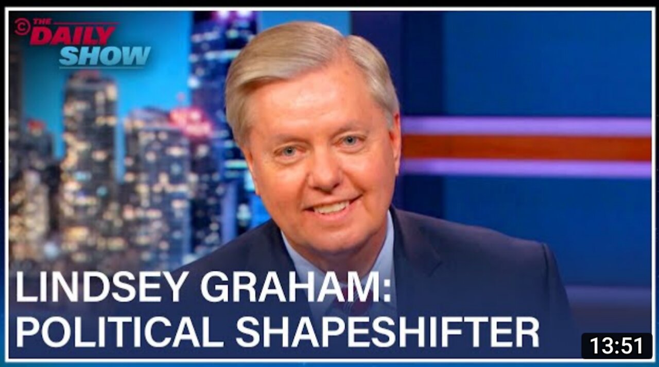 Lindsey Graham : From Trump-Hater to Trump-Lover | The Daily Show