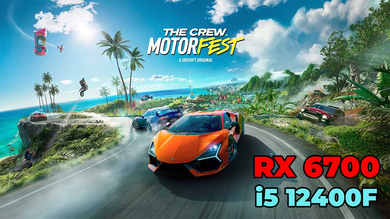 The Crew Motorfest | RX 6700 | i5 12400f | Ultra Settings | Benchmark