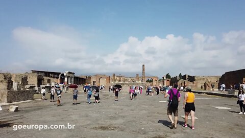 🇮🇹A ERUPÇÃO DO VESÚVIO - Pompéia, Itália | GoEuropa