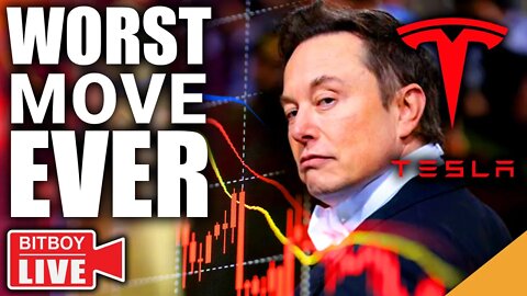 WORST MOVE Tesla Could Make!? (Bad News For Coinbase!!)