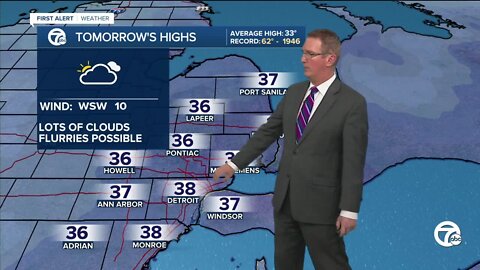 flurries tonight