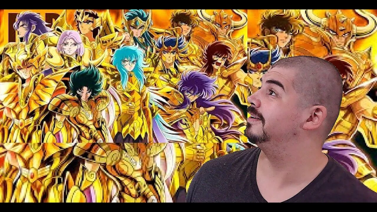 React Rap dos Cavaleiros de Ouro 🩸💛 (CDZ Saint Seiya) ZODÍACO LexClash - Melhor do mundo