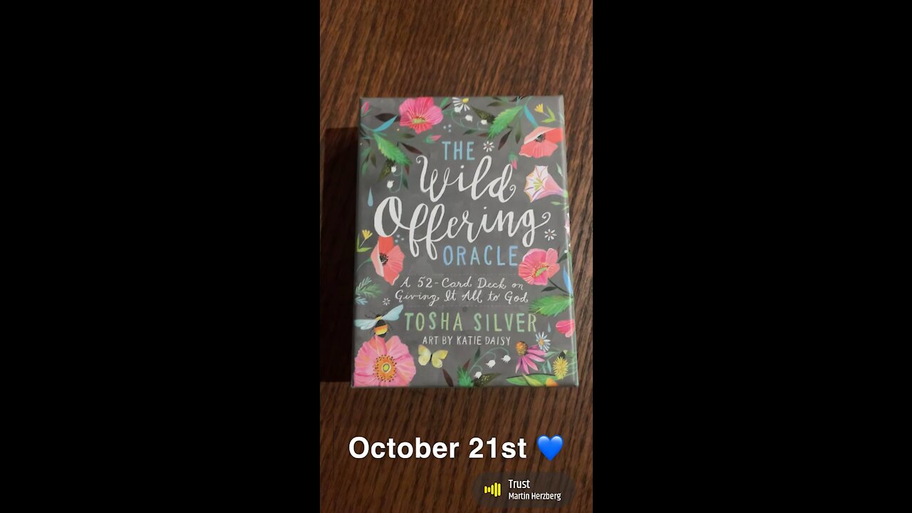 October 21st oracle card 💙