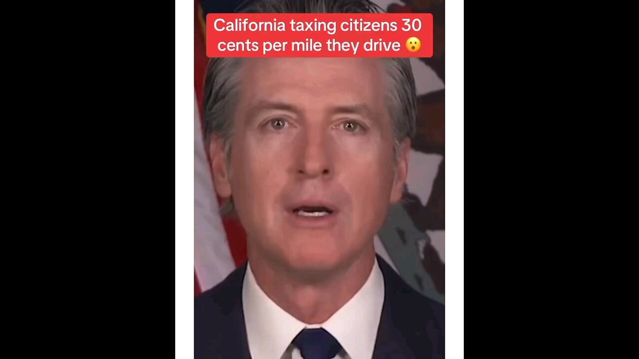 California wants to tax citizens 30 cents per mile they drive