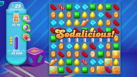 Candy Crush Soda Saga Level 40