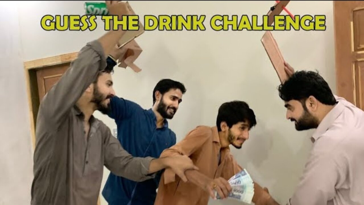 Taste and guess the soft drink challenge | soft drink competition