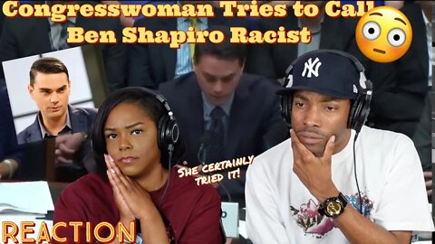 Congresswoman Tries to Call Ben Shapiro Racist.. Regrets it Immediately {Reaction} | Asia and BJ