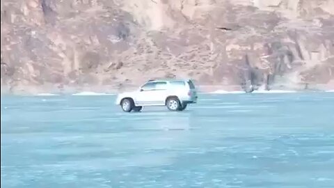 Frozen lake Attabad hunza