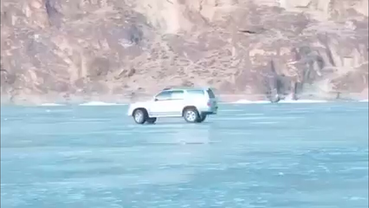 Frozen lake Attabad hunza