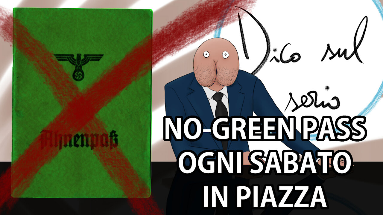 NO-GREE PASS ogni sabato nelle PIAZZE