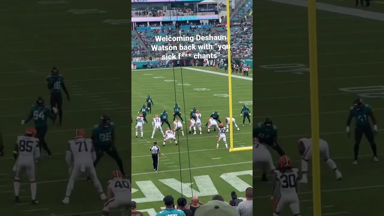 Duval welcomes Deshaun Watson back with endearing chant