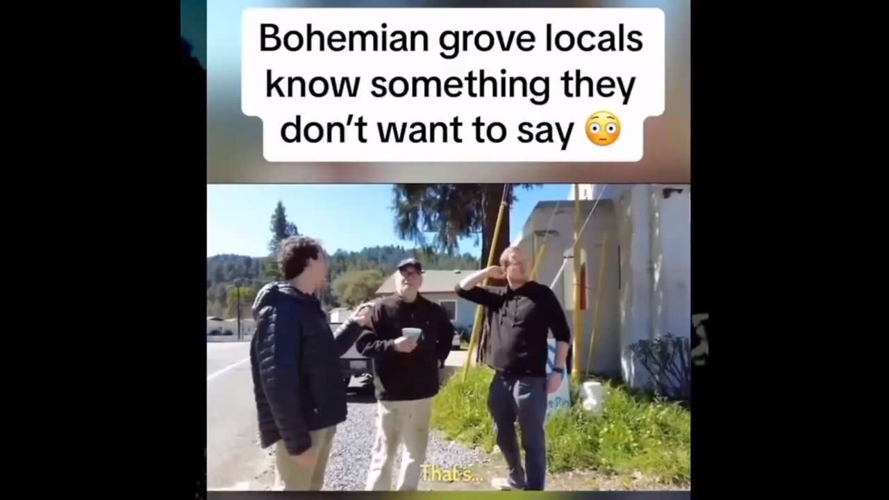 Bohemian Grove locals are staying tight lipped about what they've seen