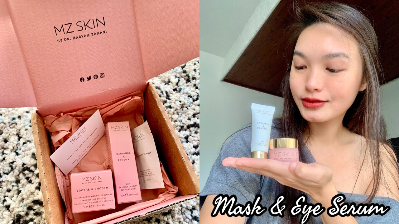 MZSkin Refining Mask & Eye Serum