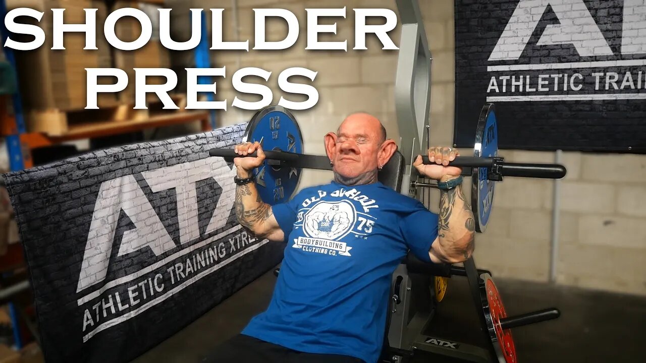 LEE PRIEST: Seated Shoulder Press training tips