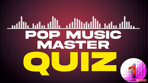 Pop Music Master Quiz No 1