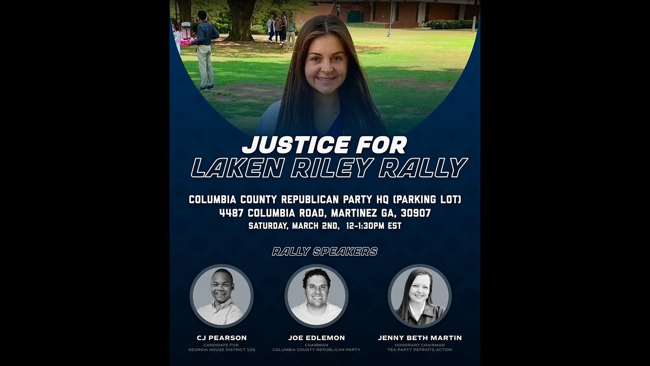 Justice for Laken Riley Rally