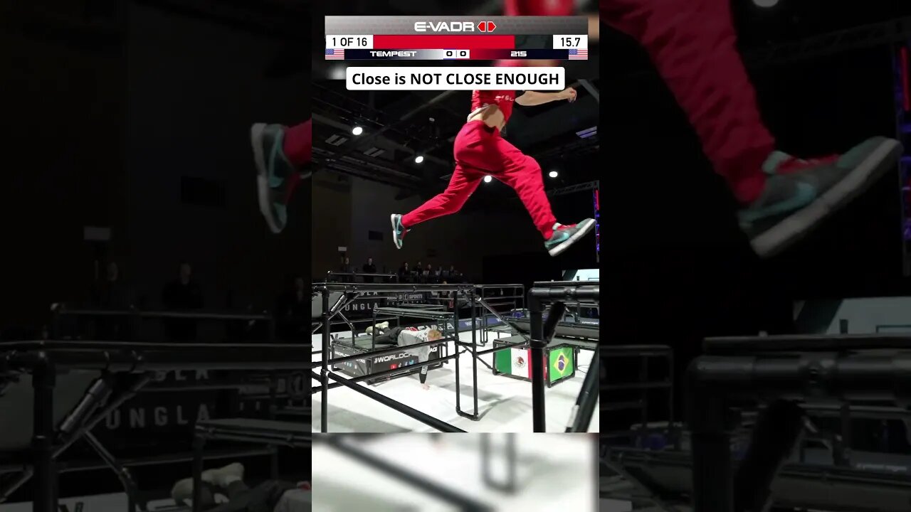 Close is NOT CLOSE ENOUGH! #wct #freerunning #sport