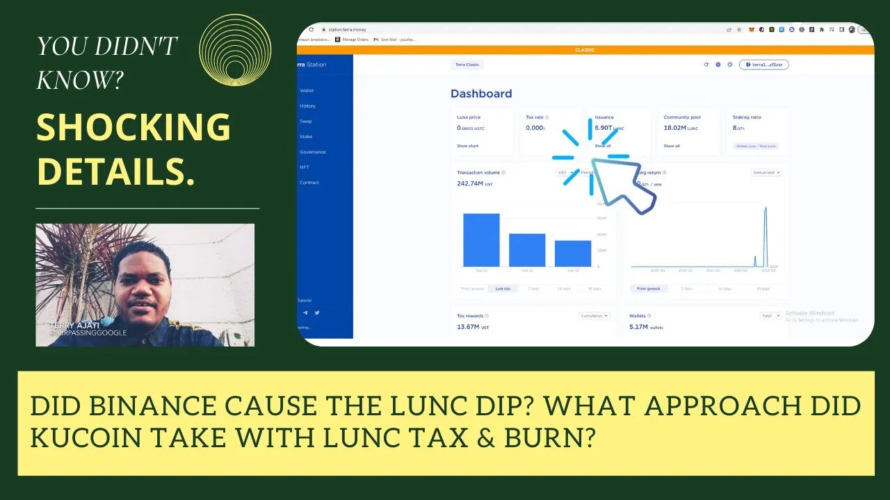 Did Binance Cause The LUNC Dip? What Approach Did Kucoin Take With LUNC Tax & Burn?