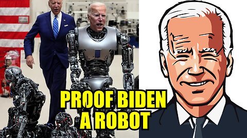 PROOF BIDEN A ROBOT YOU HAVE TO SEE THIS VIDEO