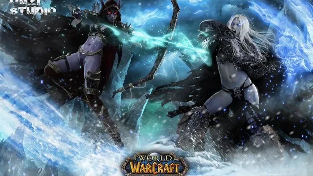 Arthas Final Fight Sylvanas All Cinematics