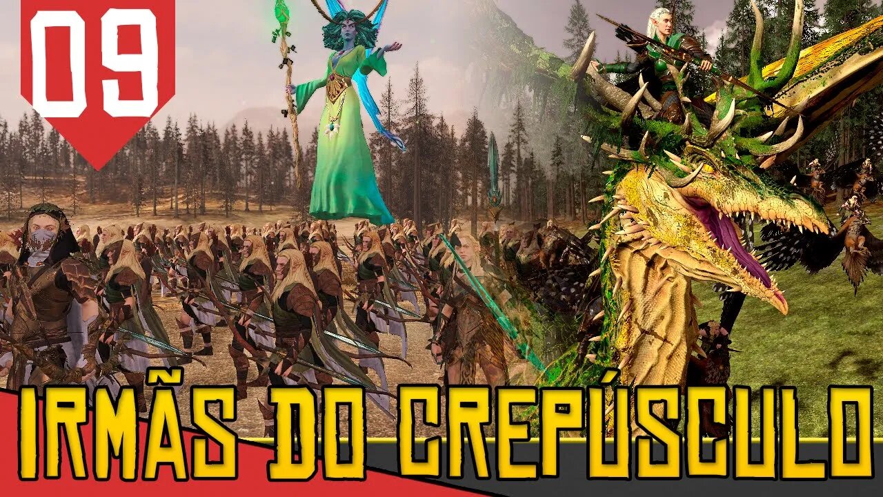 Resgatando Meu DRAGÃO - Total War Warhammer 2 Irmãs do Crepúsculo #09 [Gameplay PT-BR]