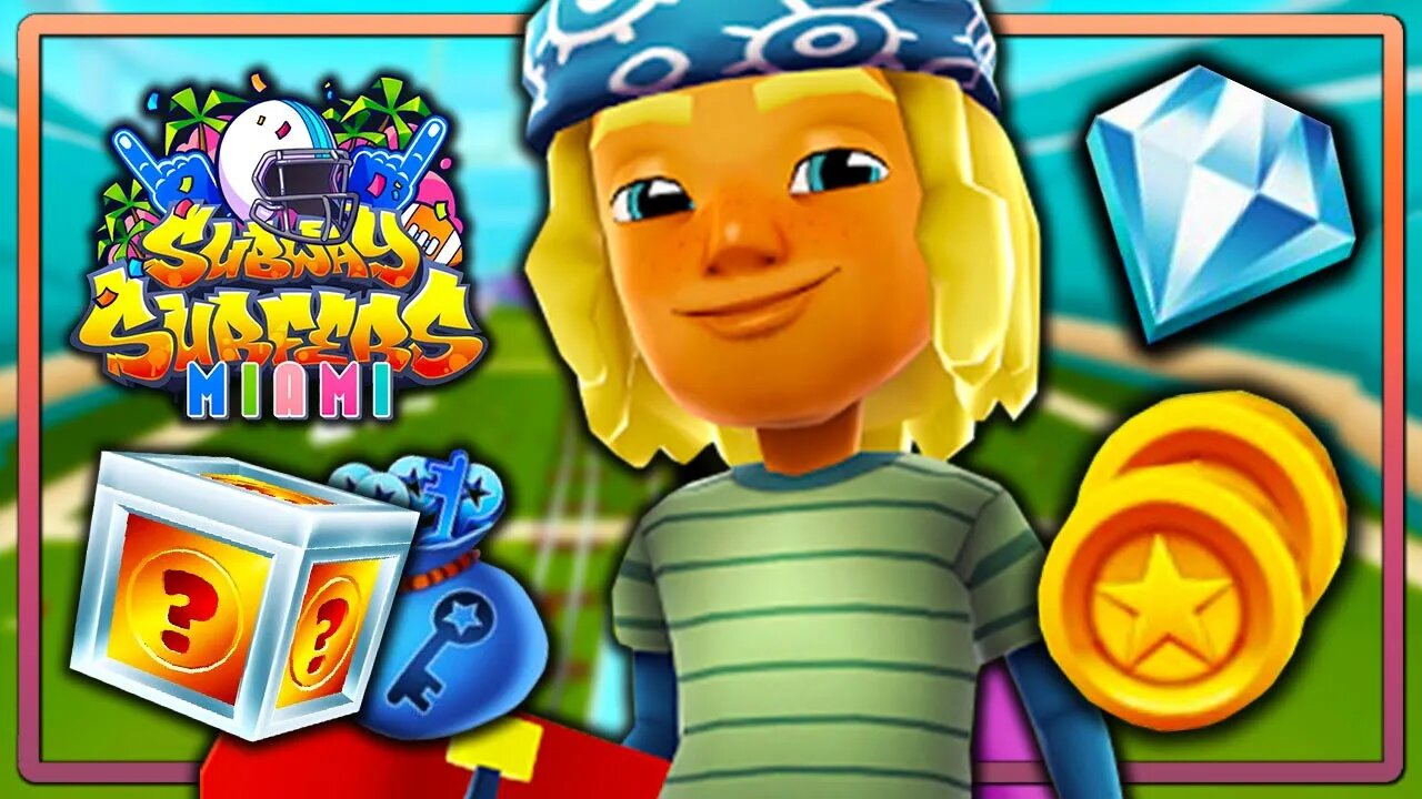 Subway Surfers Miami 2020 | Caçada Sazonal até 160 Itens