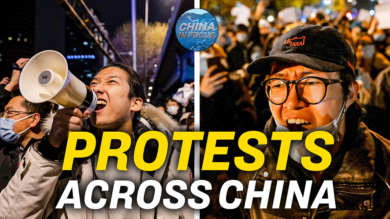 Rare Protests Erupt Across China, Residents Demand Xi Jinping Step Down