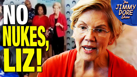 Elizabeth Warren HECKLED Over Support For Nuclear War