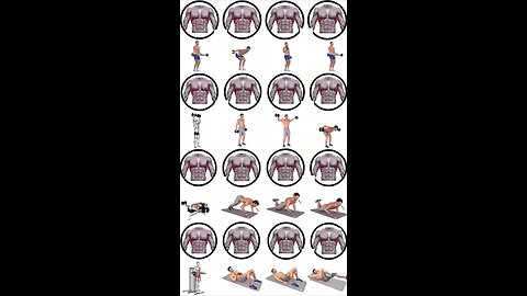 Shoulder, Chest, Arms and Abs Workout. #fitness #workout