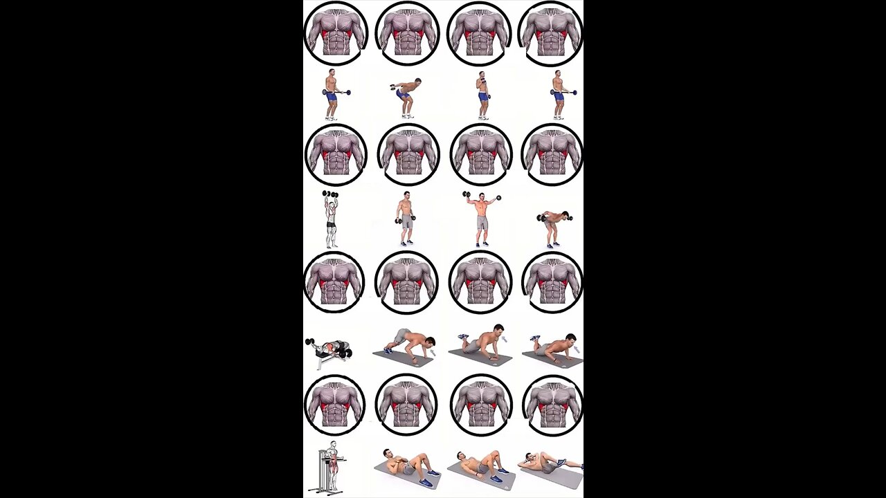Shoulder, Chest, Arms and Abs Workout. #fitness #workout