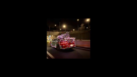 Christmas car