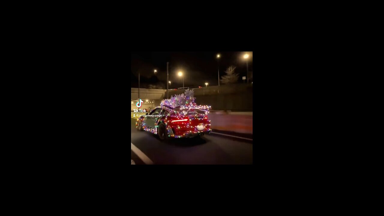 Christmas car