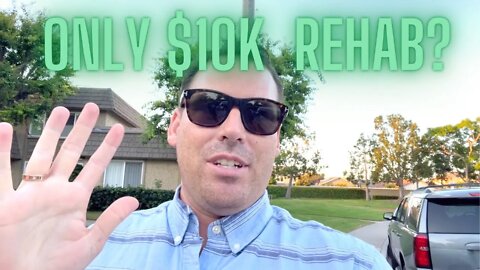 How much can $10k in rehab work change a home?