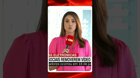 TSE manda redes sociais removerem vídeo de reunião de Bolsonaro | CNN 360º @SHORTS CNN