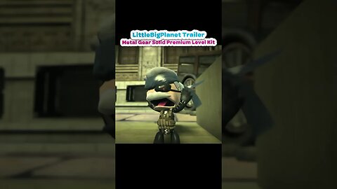 Metal Gear Solid Premium Level Kit Trailer (Part 1) #littlebigplanet