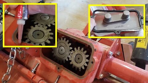 Will high temp gasket maker work on my Rhino HD tiller gearbox leak?