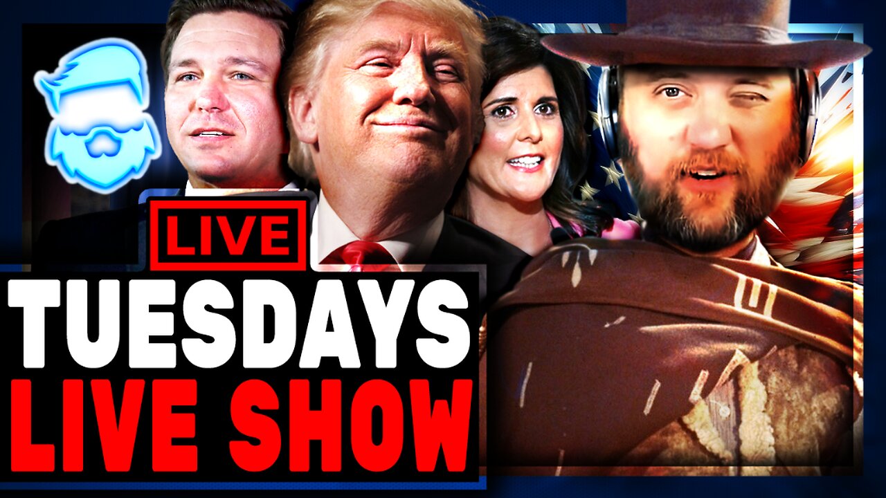 Trump Dominates Iowa, Nikki Haley Copes & DeSantis Declares Victory As Iran Bombs Iraq