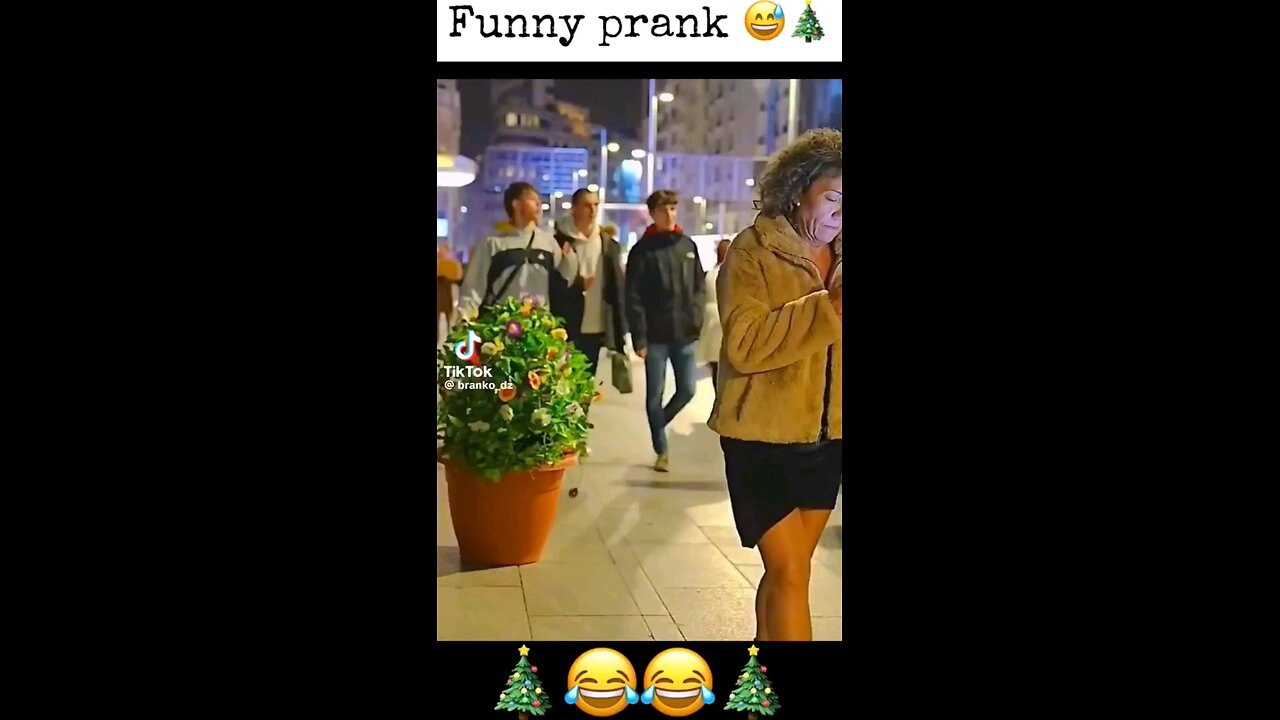 Tree Trunk Prank Shocks Unsuspecting Pedestrian