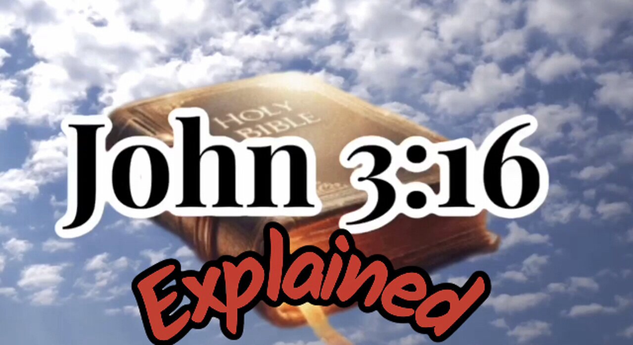 John 3:16 is not for everybody 