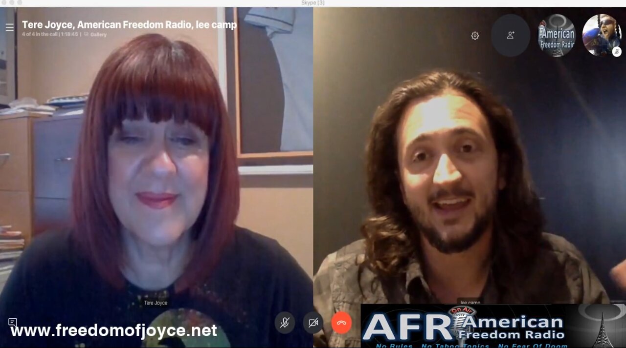 #freedomofjoycerant with guest comedian Lee Camp, American Freedom Radio - 13 November 2018