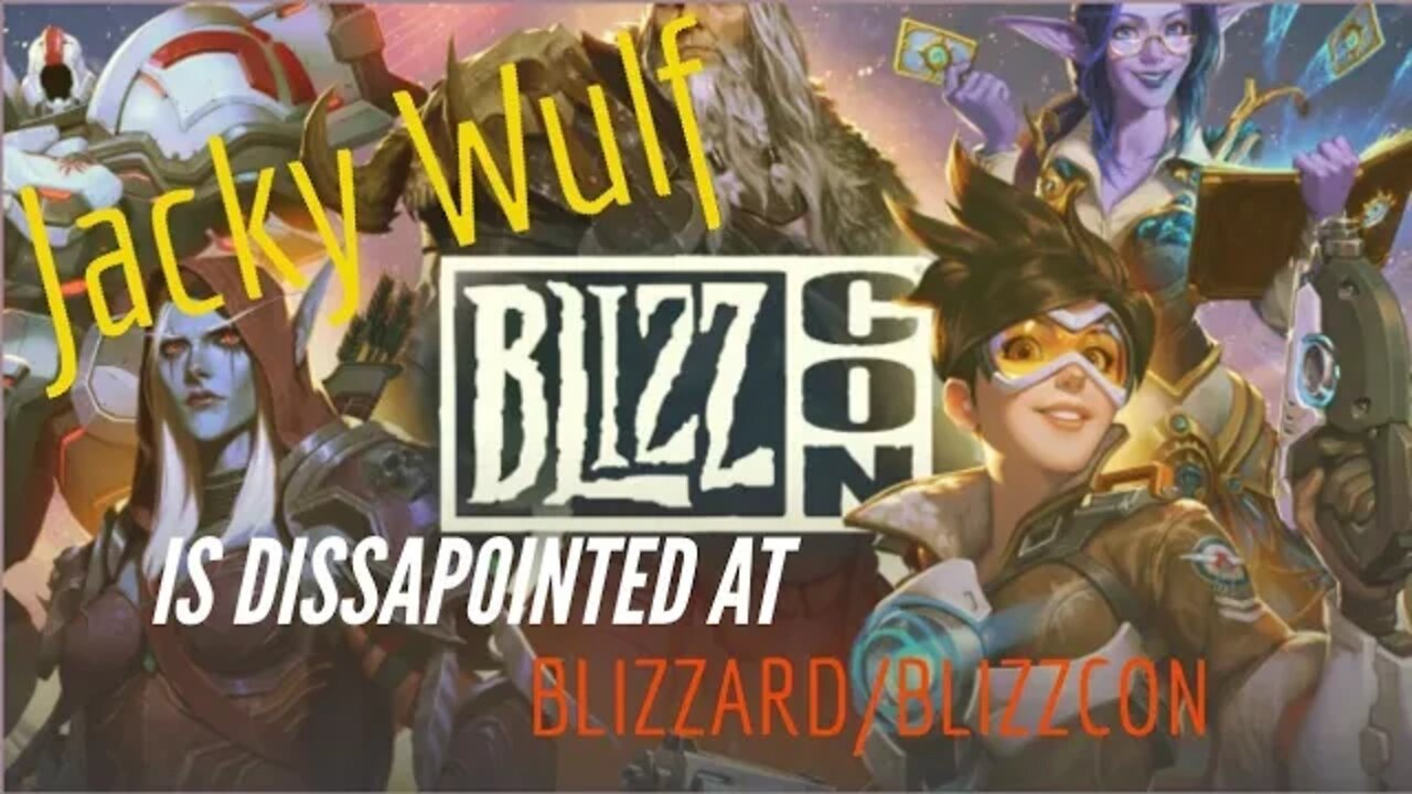 thoughts on BlizzCon 2019