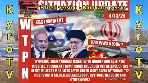 Situation Update - April 13, 2024 (edited version) (Swedish subtitles)
