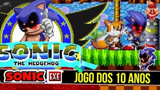 JOGO ESPECIAL do SONIC exe | 10 ANOS SONIC.exe #shorts