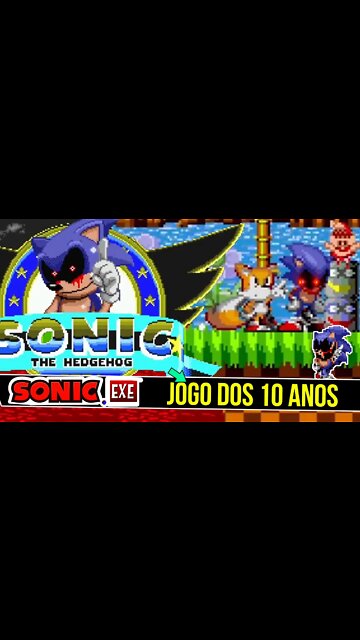 JOGO ESPECIAL do SONIC exe | 10 ANOS SONIC.exe #shorts