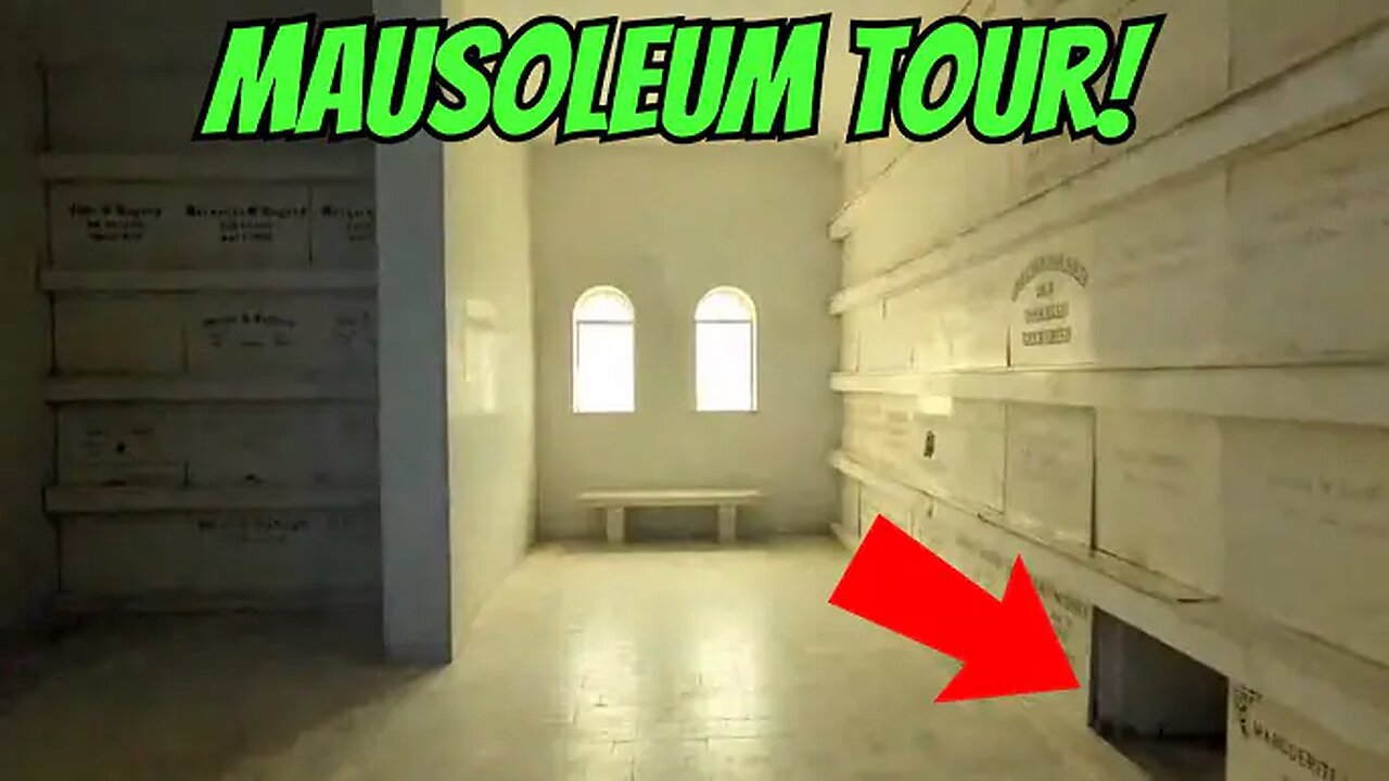 "Mausoleum Tour You Won't Want To Miss!" (15Nov2024) Crypt Door