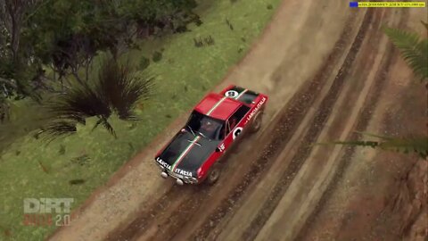 LANCIA ITALIA. RALLY HAWKES BAY. NOVA ZELANDIA. DIRT RALLY 2.0