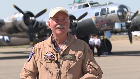 B-17 Flying Fortress at the Nampa Airport through August 15