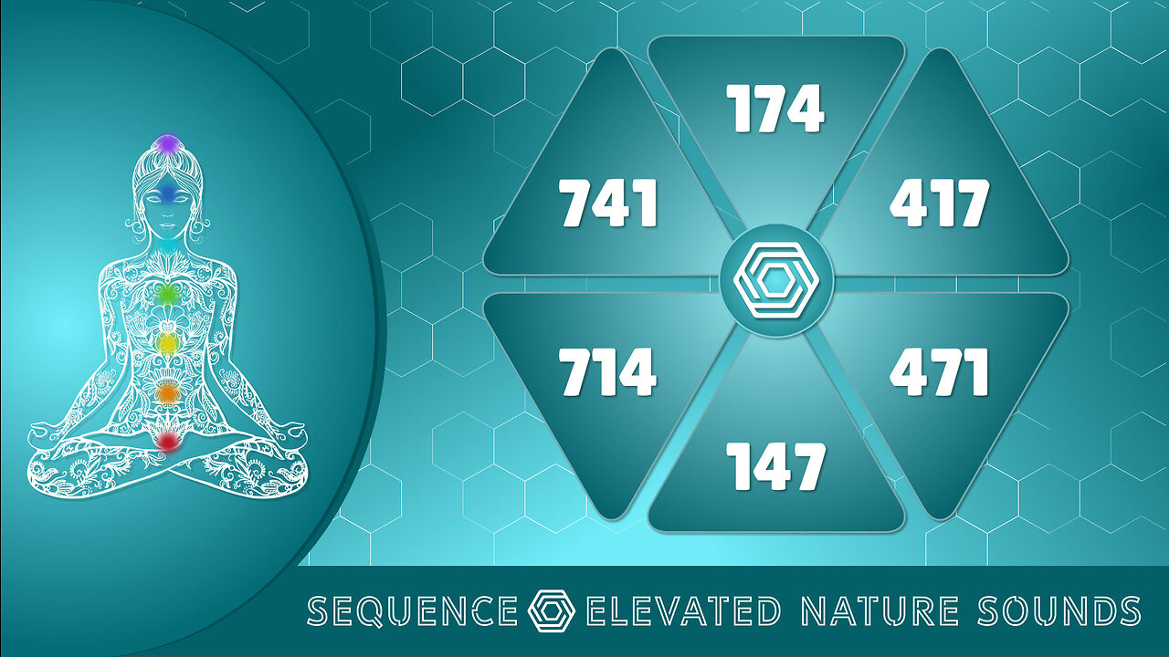 Solfeggio Sequence 174 Hz, 417 Hz, 741 Hz, 147 Hz, 471 Hz, 714 Hz