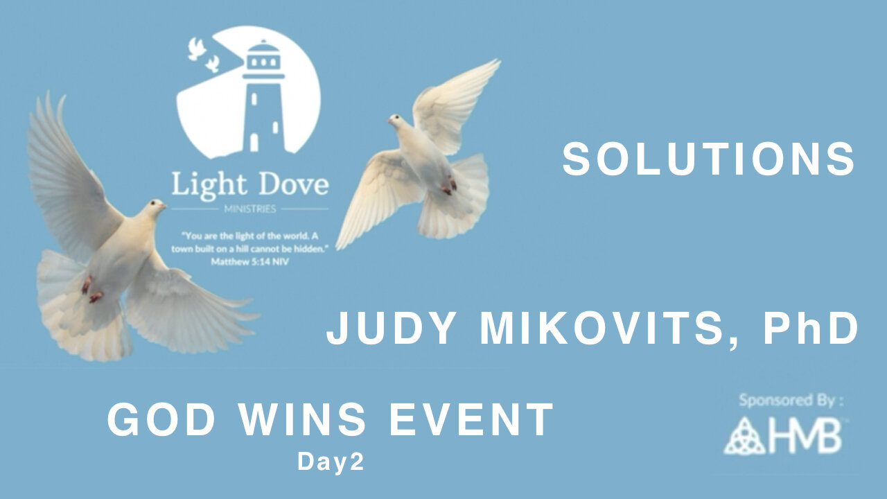 Dr Judy Mikovits, PhD at God Wins Event Day 2